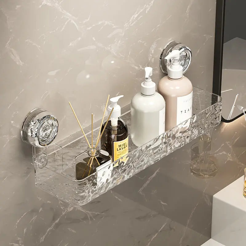 Suction Cup Shower Shelf – Strong & Secure Hold