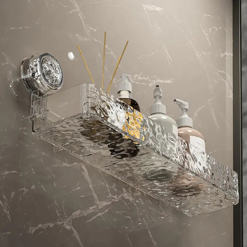 Suction Cup Shower Shelf – Strong & Secure Hold