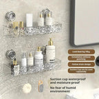 Suction Cup Shower Shelf – Strong & Secure Hold