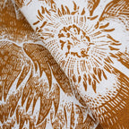 Peacock Blossom Boho Floral Tablecloth with Tassel