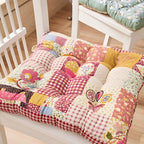 Boho Floral Thick Seat Cushions
