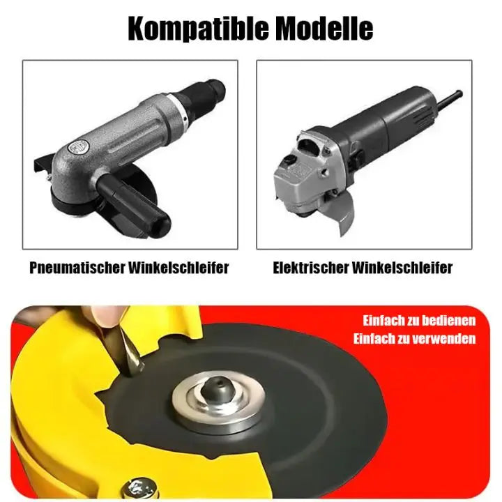 Drill sharpener attachment – Precision grinding tool