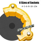Drill sharpener attachment – Precision grinding tool