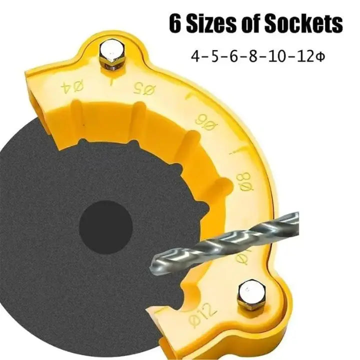 Drill sharpener attachment – Precision grinding tool