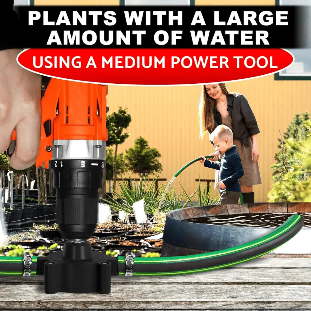 Drill Attachment Pump – Turns your drill into a pump