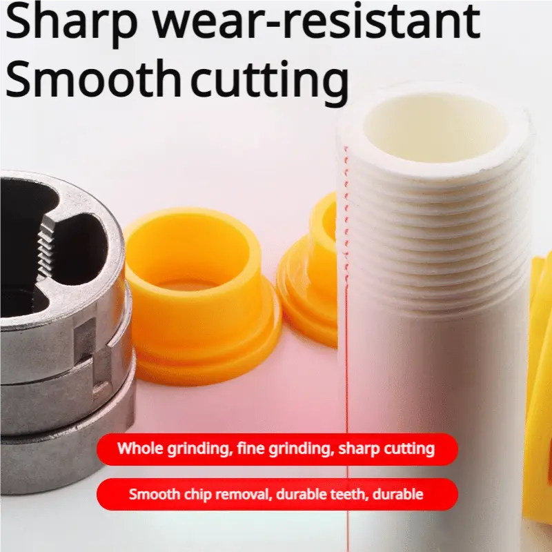 Drill attachment for thread cutting – Suitable for PVC & water pipes