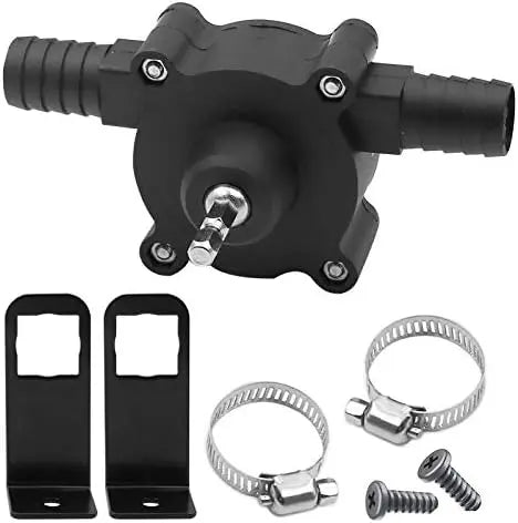 Drill-operated liquid pump for fast and efficient liquid transfer