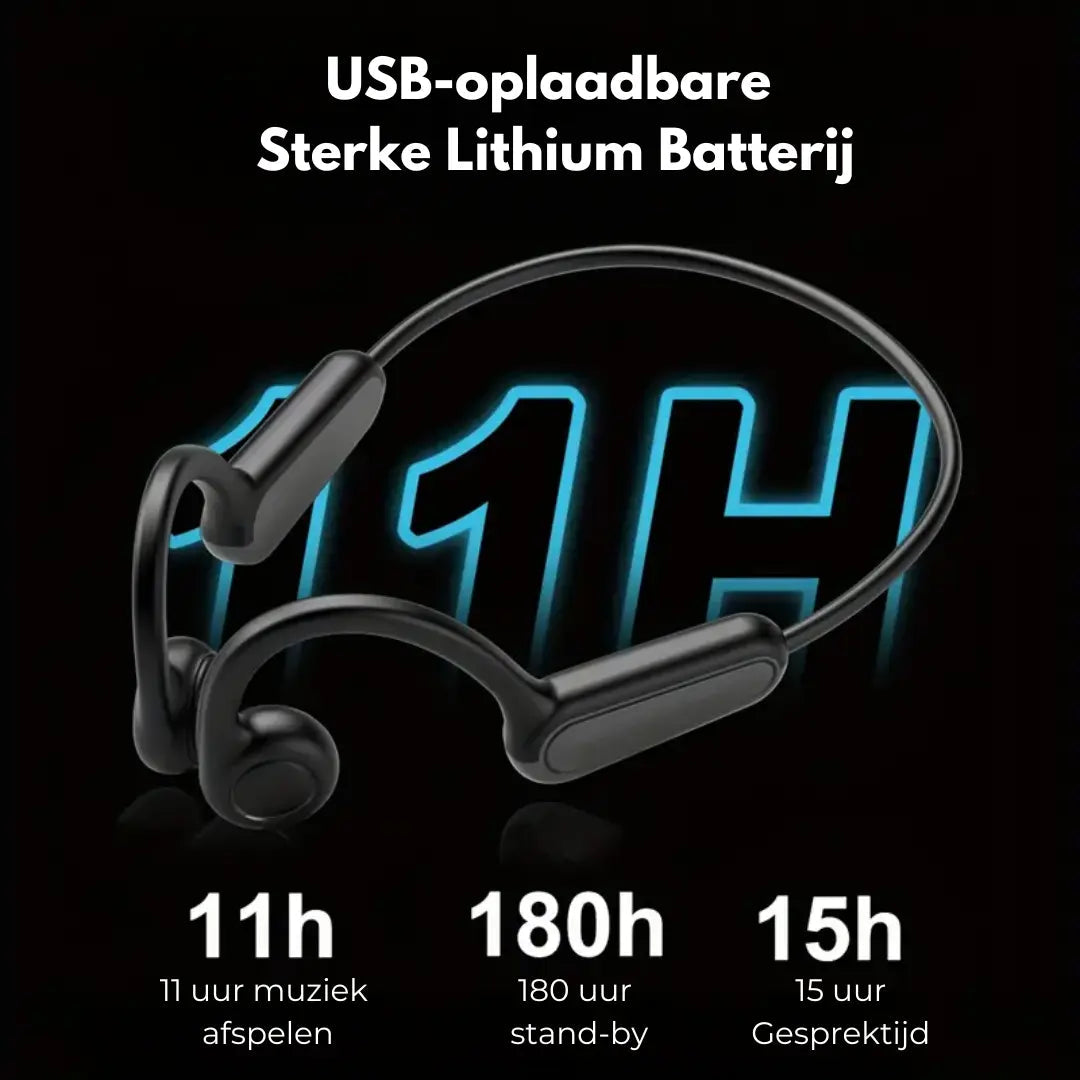 Bone conduction Headphones - Safe Cycling & Running