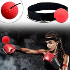 Boxing Headband with Reflex Ball for Increased Reaction Power