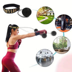 Boxing Headband with Reflex Ball for Increased Reaction Power