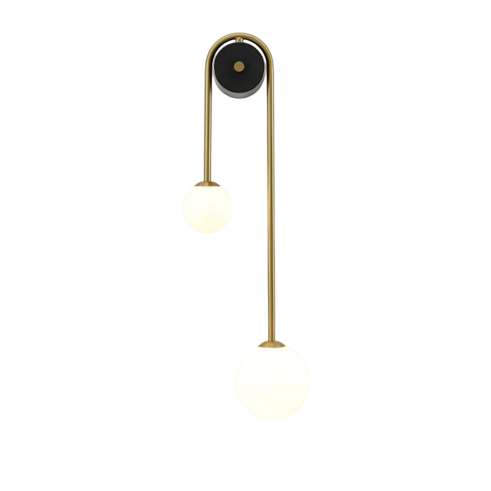 Wall lamp with Arch-shaped Design