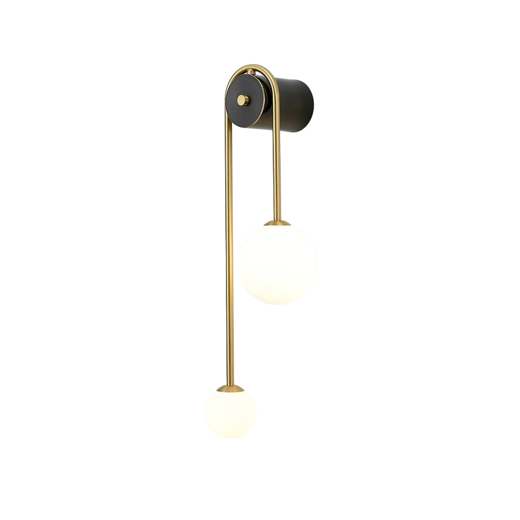 Wall lamp with Arch-shaped Design