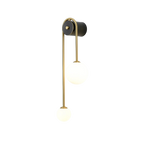 Wall lamp with Arch-shaped Design