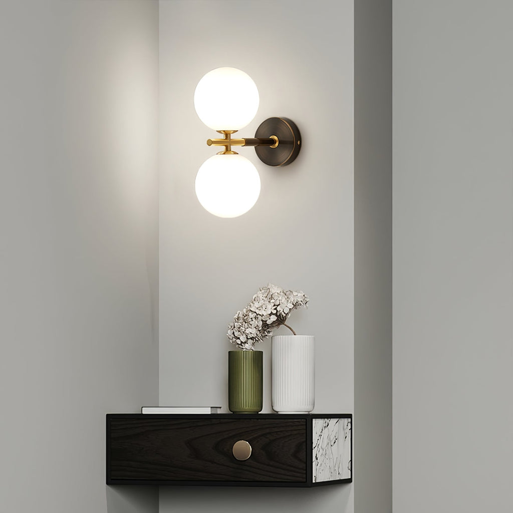 GlobalGlow – Gold Wall Lamp with Global Inspiration