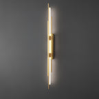 LuxeAura – Opulent Gold Wall Light for Elegant Spaces