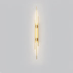 LuxeAura – Opulent Gold Wall Light for Elegant Spaces