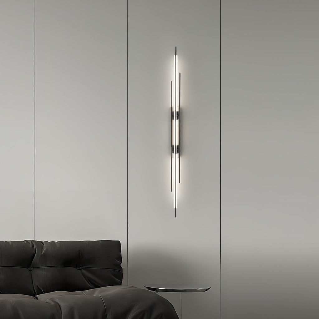 LuxeAura – Opulent Gold Wall Light for Elegant Spaces
