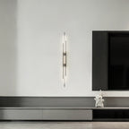 LuxeAura – Opulent Gold Wall Light for Elegant Spaces