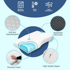 BreatheEase Neck Pillow | Orthopedic Anti-Snoring Pillow
