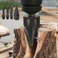 Firewood Drill Bit Set – Split wood easily with the cordless drill