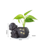 Buddha-Monk-Flowerpot