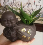 Buddha-Monk-Flowerpot