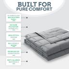 All Seasons Cloud-Soft Duvet | Gentle on Skin, Cozy & Breathable for Twin, Full, Queen, King Sizes