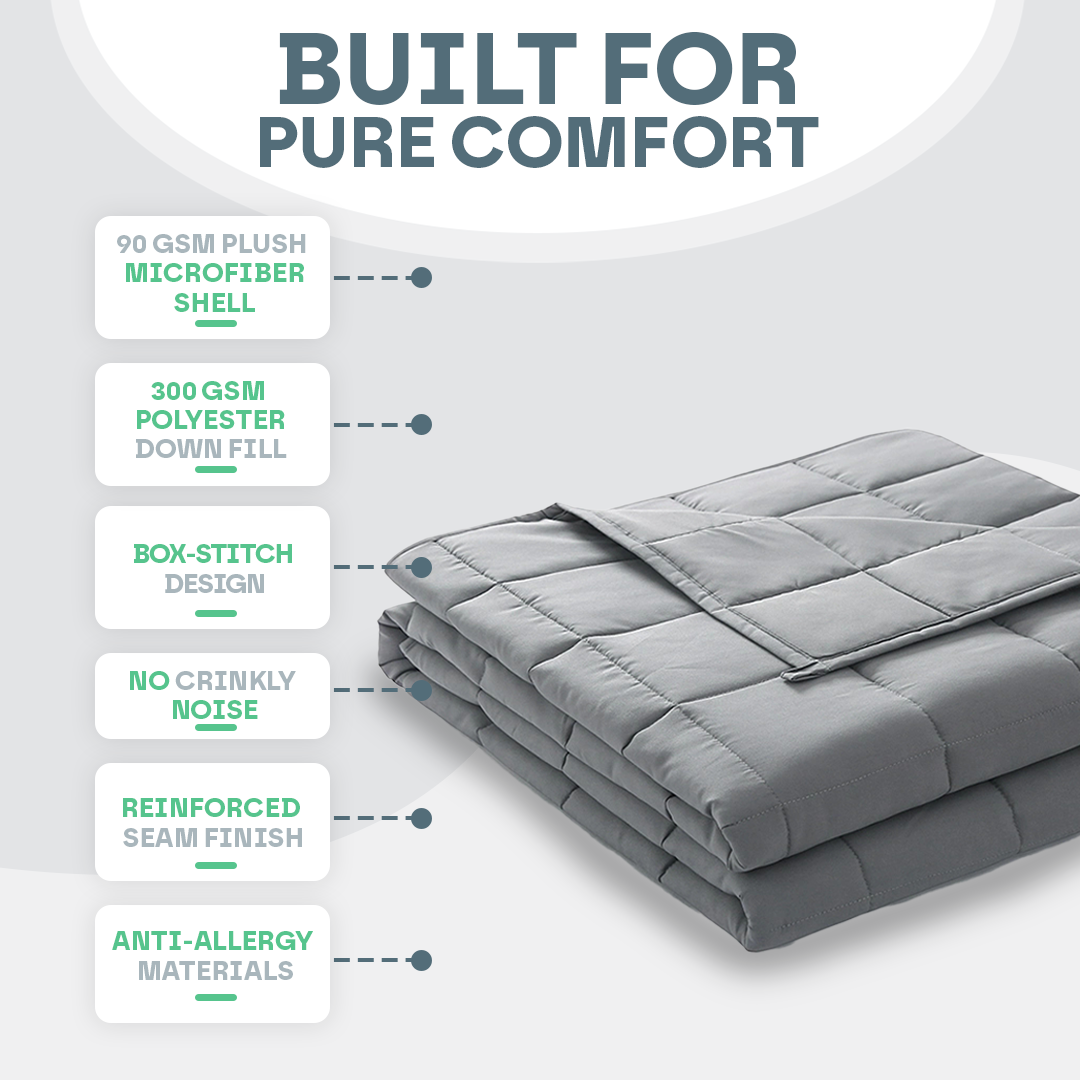 All Seasons Cloud-Soft Duvet | Gentle on Skin, Cozy & Breathable for Twin, Full, Queen, King Sizes