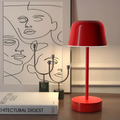 Wireless LED Table Lamp in Retro Design