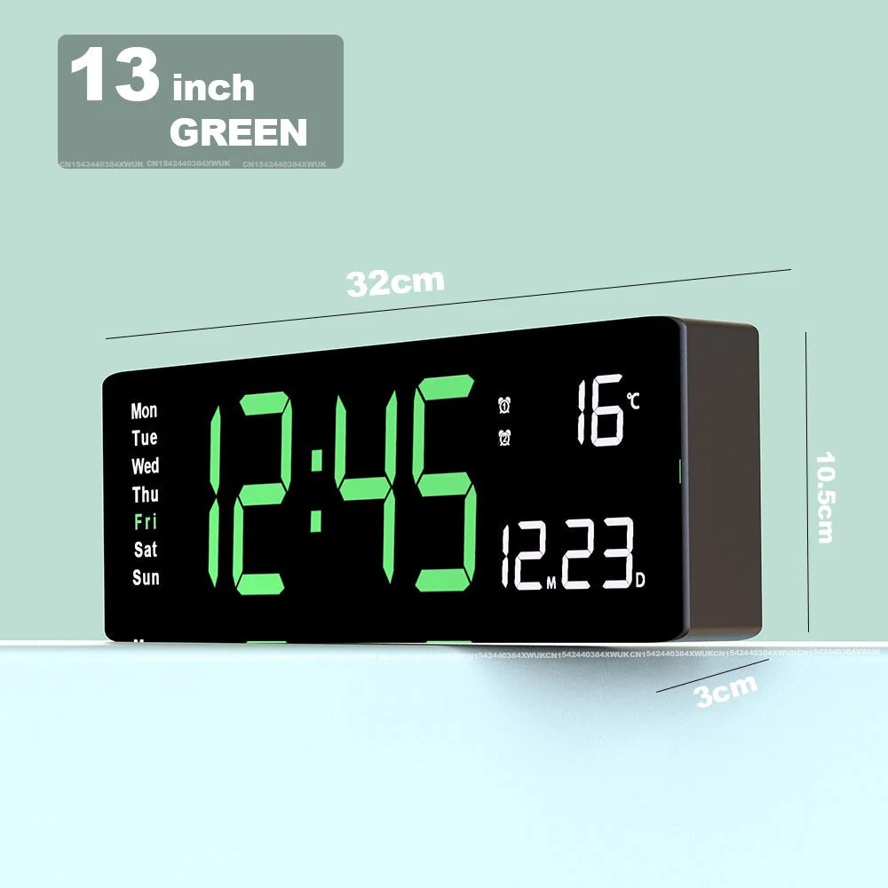 Colorful Acrylic Digital Watch | Modern LED Watch with USB