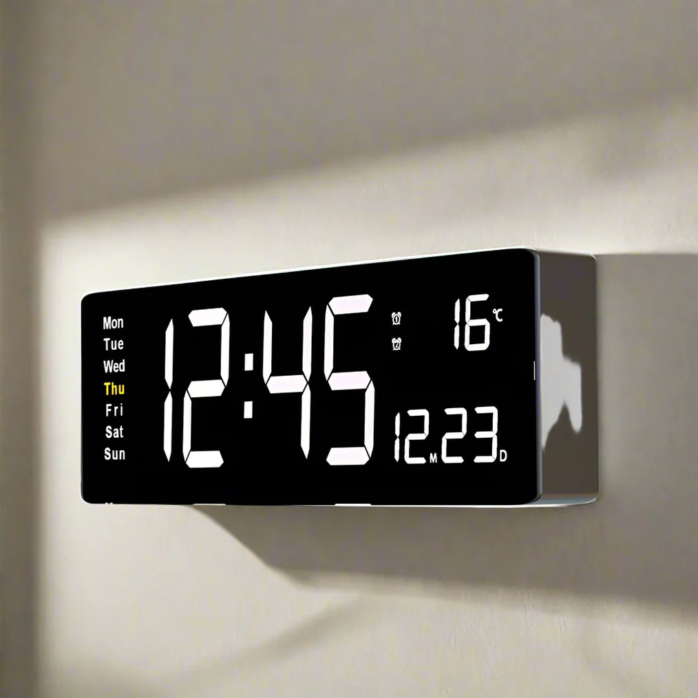Colorful Acrylic Digital Watch | Modern LED Watch with USB