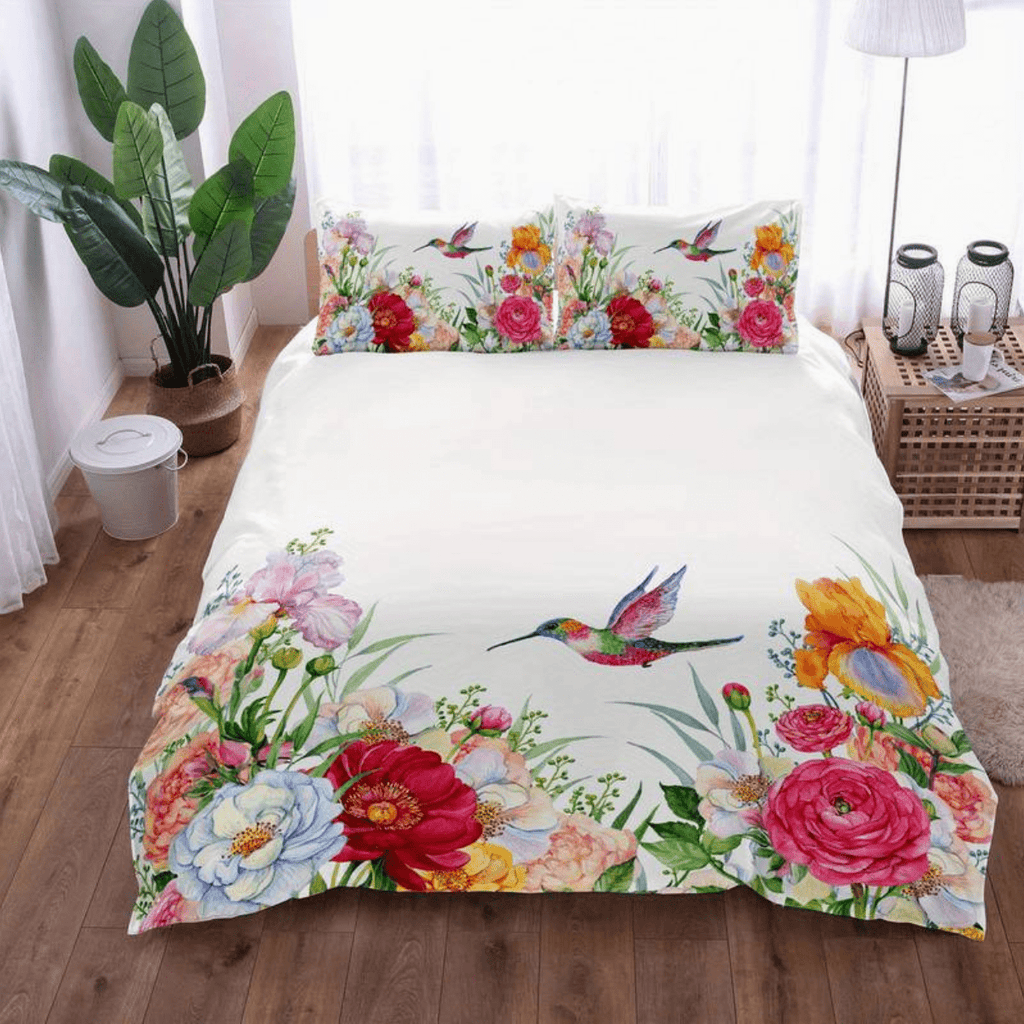 Colorful Duvet Cover | Comfortable Bed Linen Set 140x200 cm