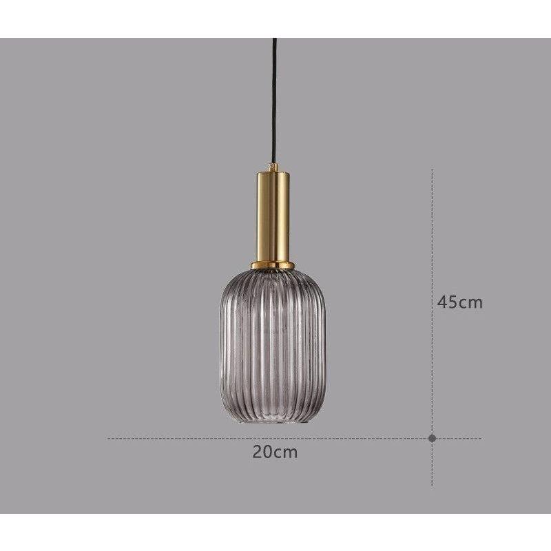 Stained Glass Pendant Lamp | Vintage Pendant Light Dining Room