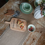 Burlap Charm Boho Table Runner