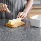 Practical and stylish space for butter