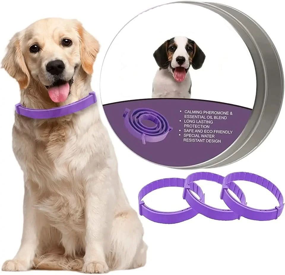 Calming collar with pheromones & essential oils for dogs