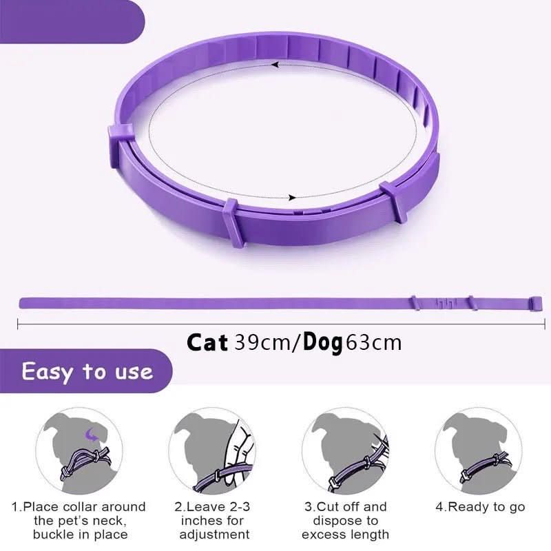 Calming collar with pheromones & essential oils for dogs