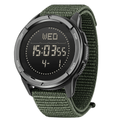 Sports watch with carbon design for adventure
