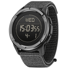 Sports watch with carbon design for adventure
