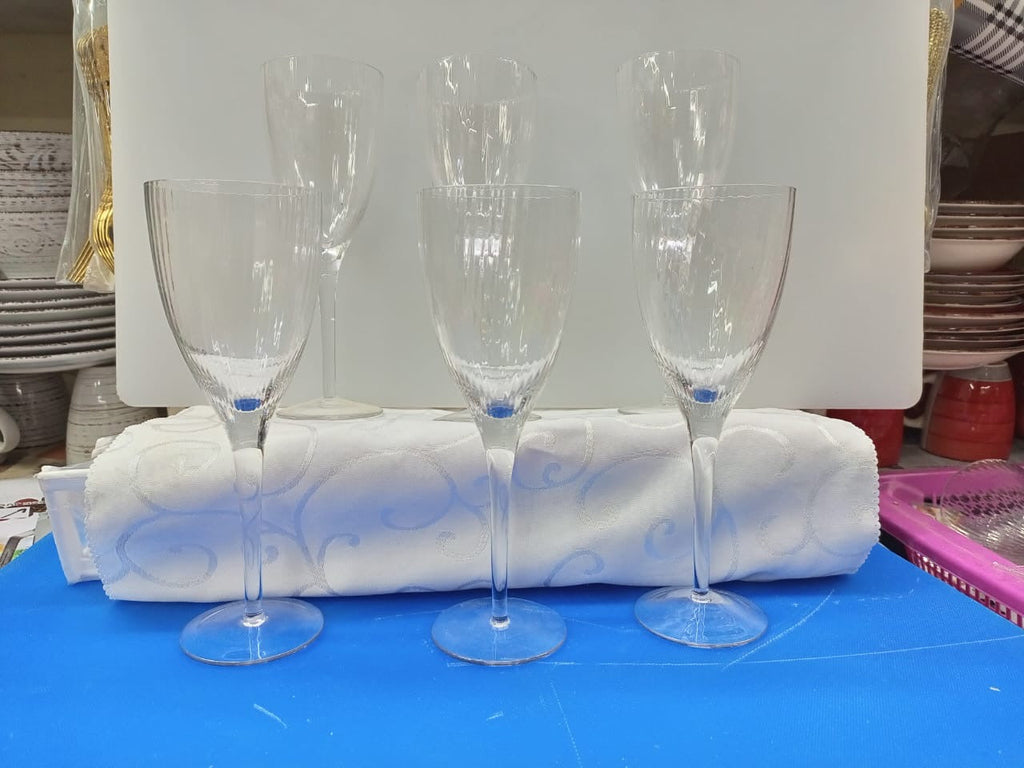 Wine Glass Goblets 6 Pieces