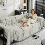 Stylish Chenille Sofa Cover for Effortless Style