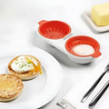 Microwave Egg Cooker | Portable | Food-Grade Plastic | 24×11×6 cm