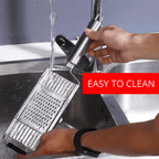 Versatile kitchen slicer with interchangeable stainless steel blades
