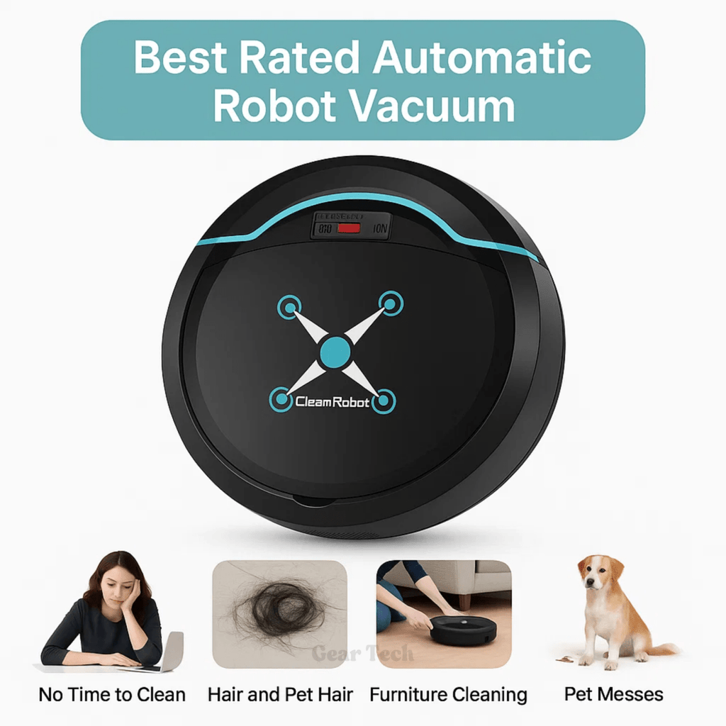 Suction & Mop Robot for Effortless Floor Cleaning