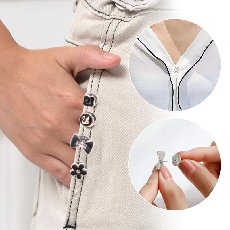 SnapCover – Discreet button closure without sewing (set of 10)