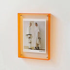 Colorful Transparent Acrylic Photo Frame for Vivid Memories