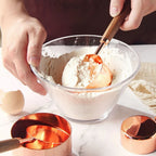 Modern copper-coated measuring set