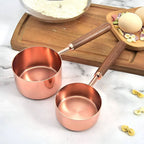 Modern copper-coated measuring set
