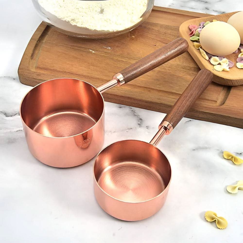 Modern copper-coated measuring set