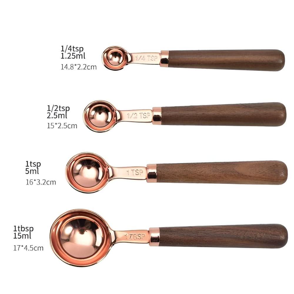 Modern copper-coated measuring set